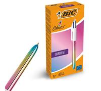 Bic 4 Colour Gradient - Box of 12 Bic Multicolor