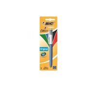 BIC 4 COLOUR PEN BLISTER PK1 AST