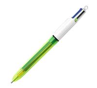 BIC 4-Colour Retractable Ballpoint Pen 4 Colours Fluo 0.32/0.42 mm