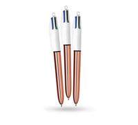 Bic 4 Colour Shine - 3x Rose Gold Bic Rose Gold
