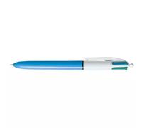 BIC 4 Colours Black Blue Green Red Clip-on retractable ballpoint pen Medium 1 pc(s)
