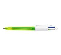 BIC 4-Colour Retractable Ballpoint Pen 4 Colours Fluo 0.32/0.42 mm