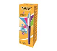 Bic 4 Colours Fashion Grip Ballpoint Pen - 8922901
