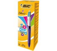 Bic 4 Colours Fashion Grip Ballpoint Pen - 8922901