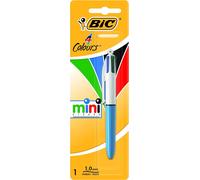 BIC 4 Colours Mini Ballpoint Pen 1 Pack