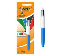 BIC 4 Colours Mini Ballpoint Pen 1 Pack, Classic