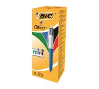 BIC 4 Colours Mini Ballpoint Pens 12 Box