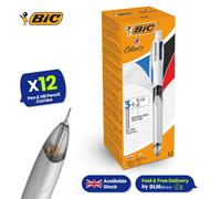 Bic 4 Colour Multifunction Ballpoint Pen with mechanical - 942104