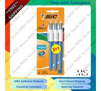 BIC 4 Colours Original Pens, MultiColoured Pens All In One - Medium 1.0mm (NEW)
