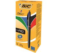 BIC 902129 Medium Black,Blue,Green,Red 12pc(s) ballpoint pen