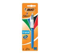 Bic 4 Colours Retractable Ballpoint Pen Black/Blue/Red/Green (Pack of 10) 8032232