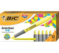 BIC 811935 marker 12 pc(s) Chisel tip Yellow