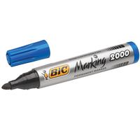 BIC 8209143 permanent marker Bullet tip Blue 12 pc(s)