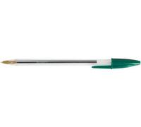 BIC 8373629 - Bic Cristal Ball Pen Medium 10mm Green 8373629 - (PK50)