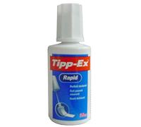 Tipp-ex Rapid White Correction Fluid - 20ml X 10 Bottles Box - tippex rapid correction fluid 20ml bottles white 10