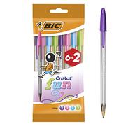 BIC 8963811 â€“ Pack of 6 + 2 Pens, Multi-Colour