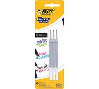 BIC 944022 Gel-ocity Illusion Erasable Gel Pen Refills - Black (Pack of 3)