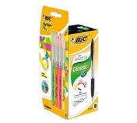 BIC 949844 1.0-0.4 mm Atlantis Retractable Ballpoint Pen - Black
