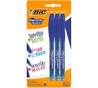 Bic 949927 Gelo-City Illusion Rollers Medium Tip Blue Pack of 3