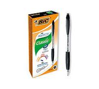 Bic Atlantis Ballpoint Pen Medium Black (Pack of 12) 949844
