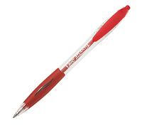 BIC Atlantis Classic Retractable Ballpoint Pen Medium 0.4 mm Red Pack of 12