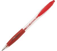 BIC Atlantis Clic Ball Pen 1.0mm Box of 12 - Red