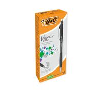 BIC Velocity Pro Refillable Mechanical Pencils - Black - Box of 12 (3 HB) Lead Pencils 0.7 mm with Eraser