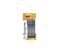 BIC Atlantis Retractable Ball Point Pen, 1.6mm, Bold Point, Black Ink (12-Count)