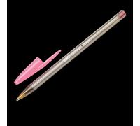 Bic Ball Pen Pink Medium Tip Reliable Smooth Ink Ideal for Note Taking Bic Pink