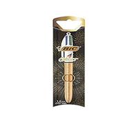Bic Ballpoint Pen 4 Colors Gold Blister Pack of 1