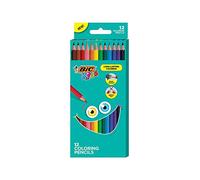BIC BICBKCP12AST Coloring Pencils44; Assorted Color - Pack of 12
