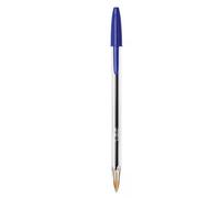 BIC BLUE PENS CRISTAL ORIGINAL BALLPOINT PEN MEDIUM - 1.0MM SCHOOL STATIONERY