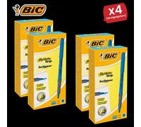 Bic Briteliner Grip Highlighter Pen Blue - Pack of 12 - 4 Packs Bic Multicolor