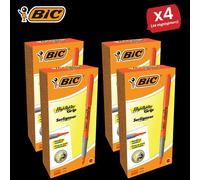 Bic Briteliner Grip Highlighter Pen Orange - Pack of 12 - 4 Packs Bic Multicolor