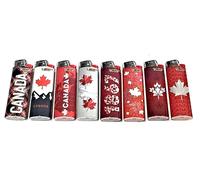 BIC Canadian Pride Series Lighters Lot of 8
