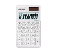 Bic Casio White Pocket Calculator SL-1000SC + Paper Mate Flair Felt Tip Pens (4 Pack) + Pro Retractable Ballpoint Pens (3 Pack) Bic Multicolor