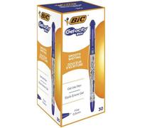 BIC Gelocity Gel Pens - Blue (Pack of 30)