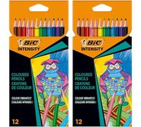 Bic Color Up Colouring Pencils - Assorted Colours, Pack of 24