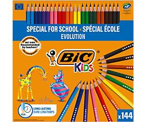BIC Colouring Pencils 887830 Assorted Pack of 144