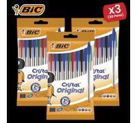 Bic Cristal 1 Pack of 10 Assorted 3 Packs Bic Multicolor