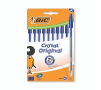 Bic Cristal Ball Pen Med BLU PK10