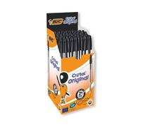 Bic Cristal Ballpoint Pen Medium Black Pack of 50 8373632