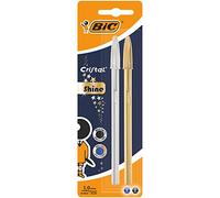 BIC Cristal Celebrate Blister Ballpoint Pen (Pack of 2)