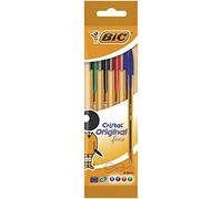 BIC Cristal Fine Ballpoint Pen Pack of 4 Assorted