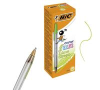 Bic Cristal Fun Ball Pen Green - Box 20 Bic Multicolor