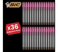 Bic Cristal Fun Ball Pen Pink - 36 Packs Bic Pink