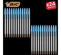 Bic Cristal Fun Ball Pen Turquoise - 24 Packs Bic Turquoise