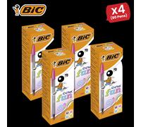 Bic Assorted Cristal Large Ball Point Pen 1.6mm [Pack of 20]