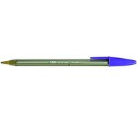 BIC Cristal Fun Ballpoint Pens With Wide Tip (1.6mm) Pens For Colourful Writing In Assorted Colours, Box of 20