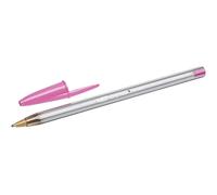 BIC Cristal Fun Pink Ballpoint Pen Large Pack of 20